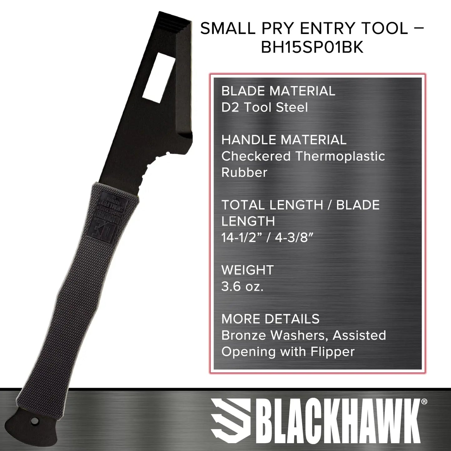 Small Pry Dynamic Entry Tool - Blackhawk - ShieldBox