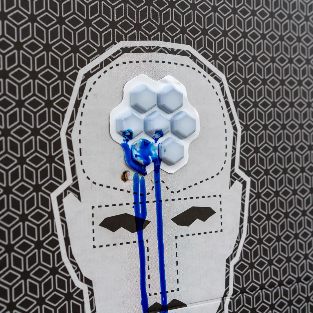 Stick N Shoot Adhesive Bleeding Targets (6-Pack) Triumph Systems