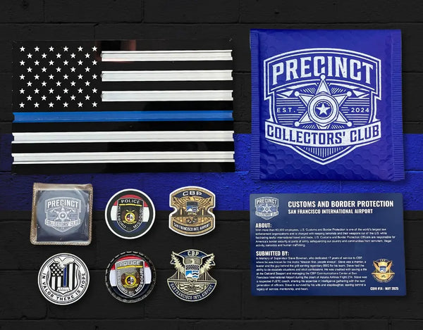Precinct Collectors Club | Police Challenge Coin Subscription