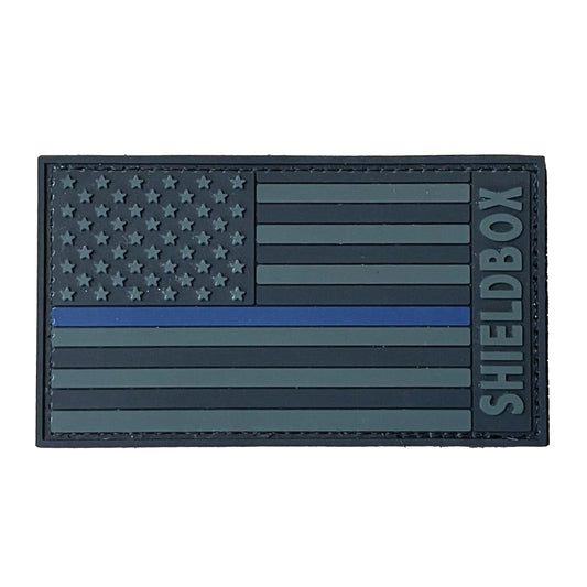 ShieldBox PVC Flag Patch ShieldBox