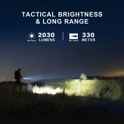 Powertac M5 Gen3 - 2,030 Lumen EDC High Power Flashlight
