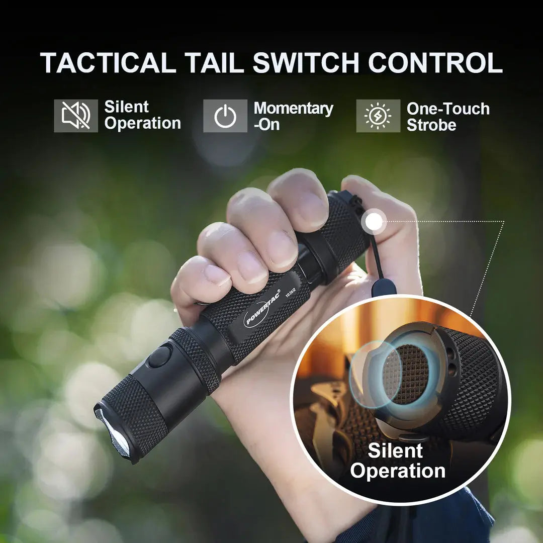 Powertac M5 Gen3 - 2,030 Lumen EDC High Power Flashlight