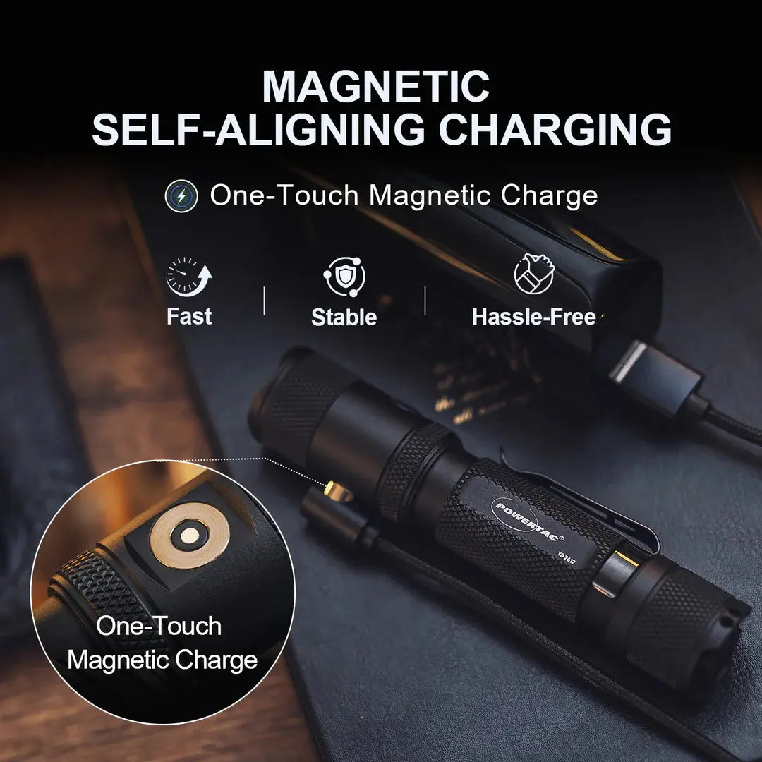 Powertac M5 Gen3 - 2,030 Lumen EDC High Power Flashlight