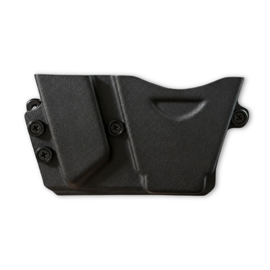 Handcuff + Pistol Mag Carrier (S&W Chain Cuffs, Tek-Lok, Black) - Modern Patriot Holders