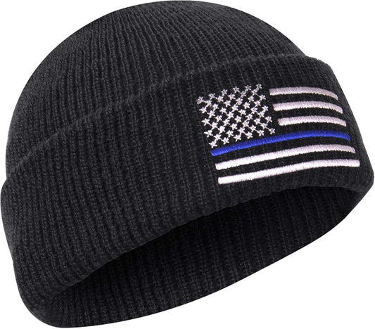 Thin Blue Line Beanie