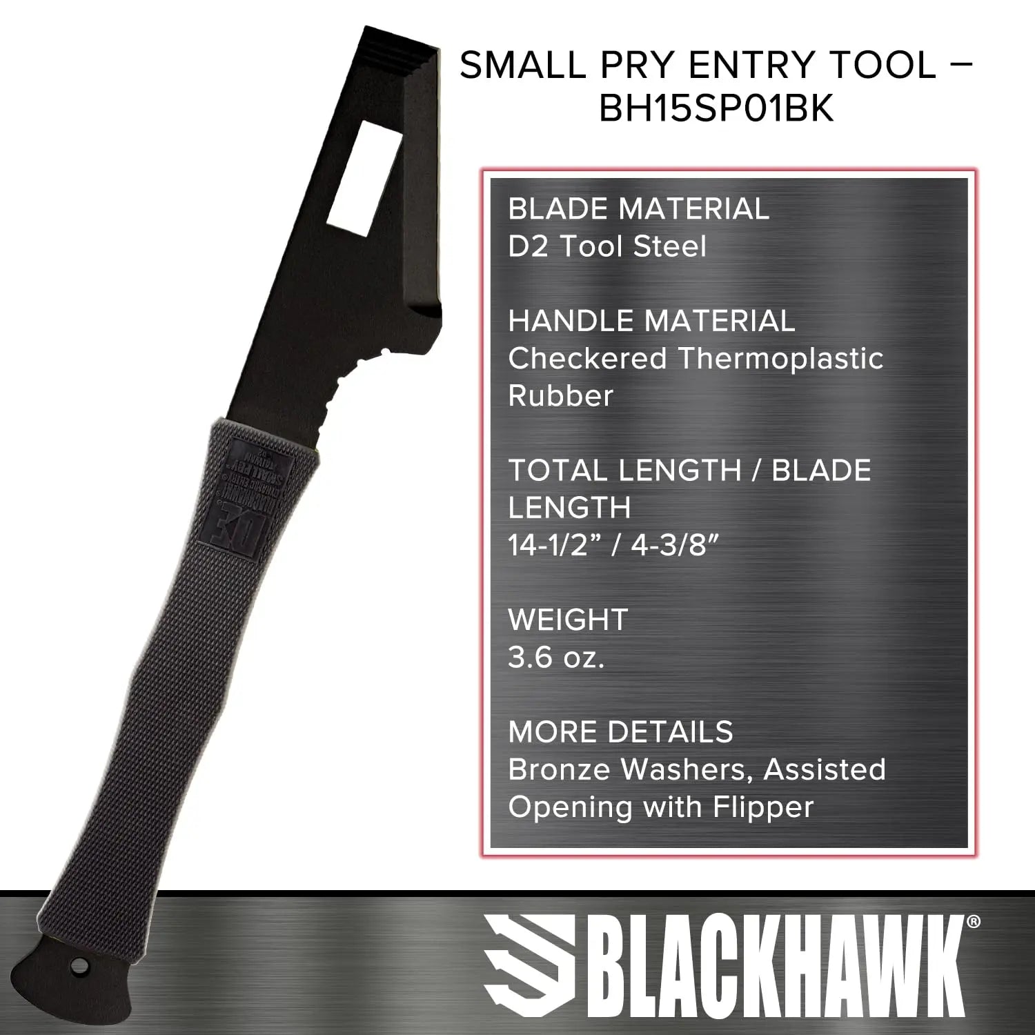 Small Pry Dynamic Entry Tool - Blackhawk - ShieldBox