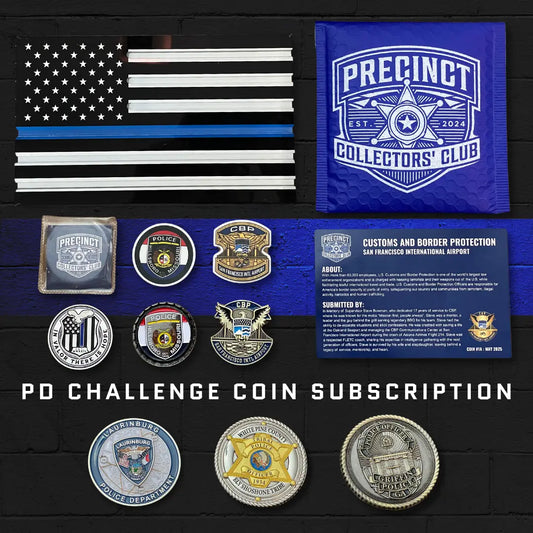 Precinct Collectors' Club - Monthly ShieldBox / Precinct Collectors' Club