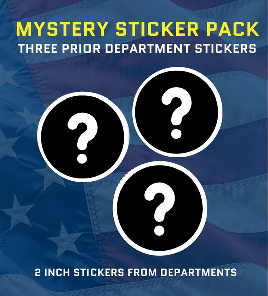 Mystery Sticker Pack (3 Department Stickers)