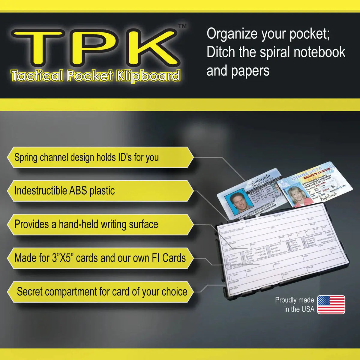 Field Interview Card.pdf Durable Pocket Clipboard for Field Interviews – ShieldBox