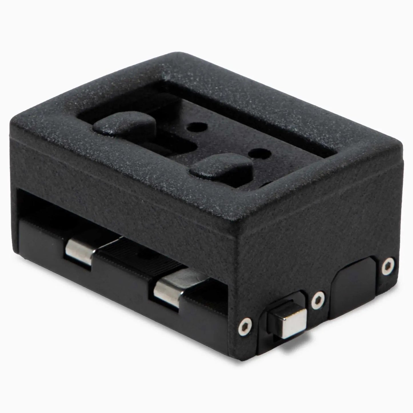 Nexbelt Black Leather Duty Ratchet Belt, Matte Black Buckle, 2.25"