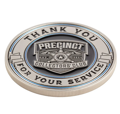 LEO Appreciation Challenge Coin (Pack of 5) Precinct Collectors' Club