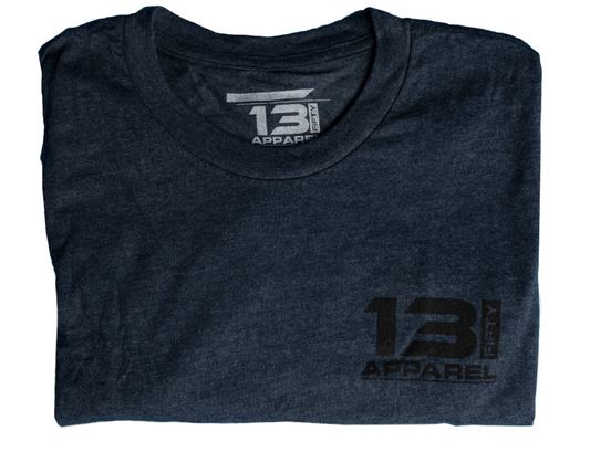 Bravo Midnight Navy Tee - 13 Fifty Apparel