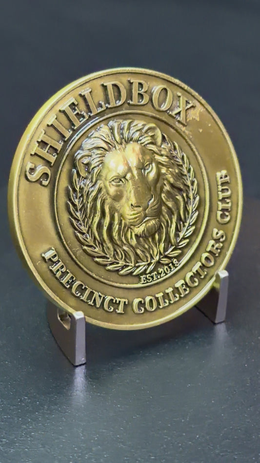 ShieldBox / Precinct Club Limited Edition Lion Challenge Coin